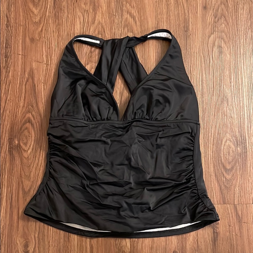 Black Halter Top